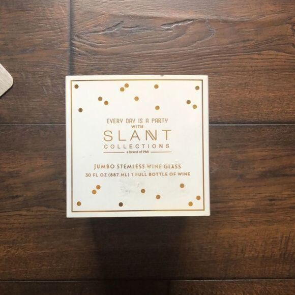 Pink & Blue tinted glass with“ I’ve waited 9 Months For This” in gold lettering. - Picture 4 of 4